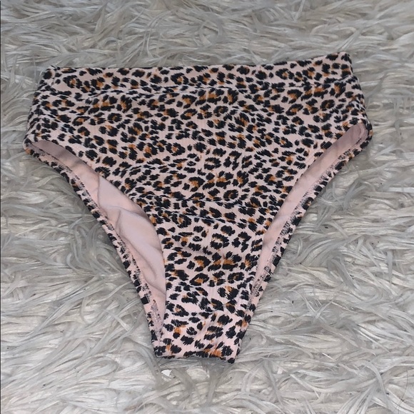 Xhilaration Other - Leopard high waisted bikini bottoms